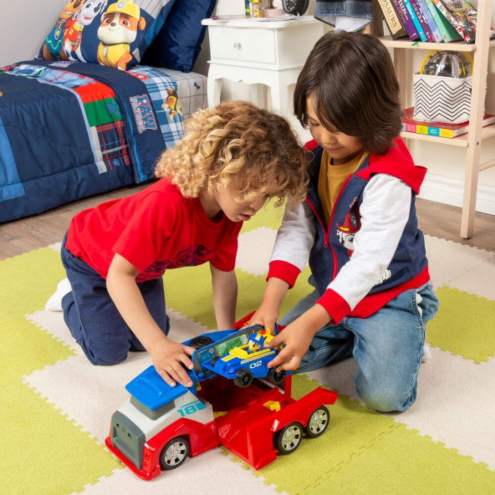 PAW Patrol — готовая к гонке машина спасательной станции + фигурка погони + гонщик 20139453 / артикул   16780 6065469 20139453  / GTIN 778988438497