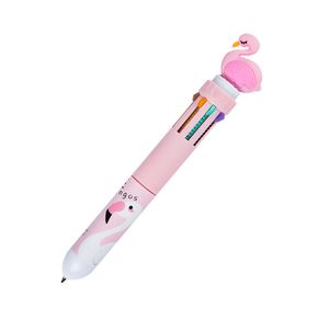 Ручка Flamingo многоцветная Pink