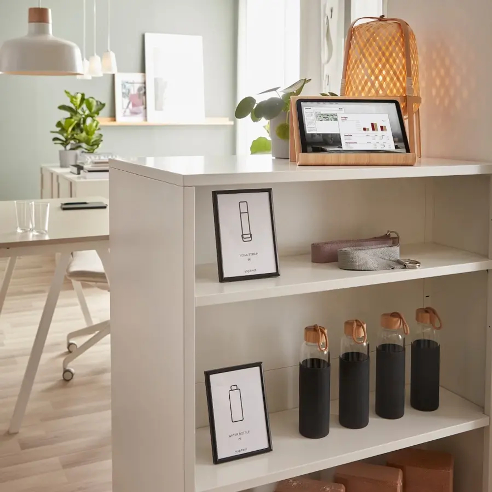 Шкаф-купе - IKEA TROTTEN, белый, 80х55х110 см, ТРОТТЕН ИКЕА