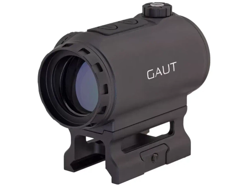 Коллиматорный прицел Gaut Tourmaline 1x25, закрытый, точка 3 МOA зелёная, Weaver (G-C-25-3G)