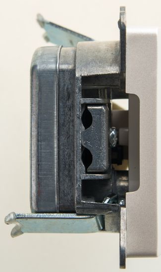 Розетка телевизионная оконечная TV/R Glossa 1дБ механизм перламутр SchE GSL000694