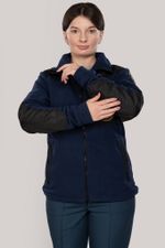 Куртка флисовая женская МЧС (с шевронами)