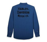 Мужская рубашка Harley-Davidson® Синий