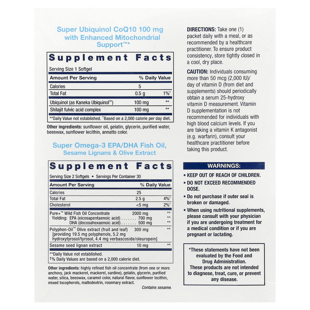 Life Extension, комплексные питательные наборы, улучшенная формула, 30 пакетиков