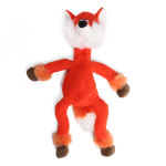 85078 Игрушка для собак Лисица с верёвкой 41см, серия PLUSH FRIENDZ, Gigwi