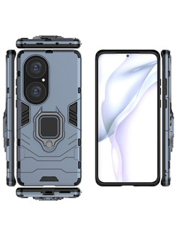 Противоударный чехол с кольцом Panther Case для Huawei P50 Pro