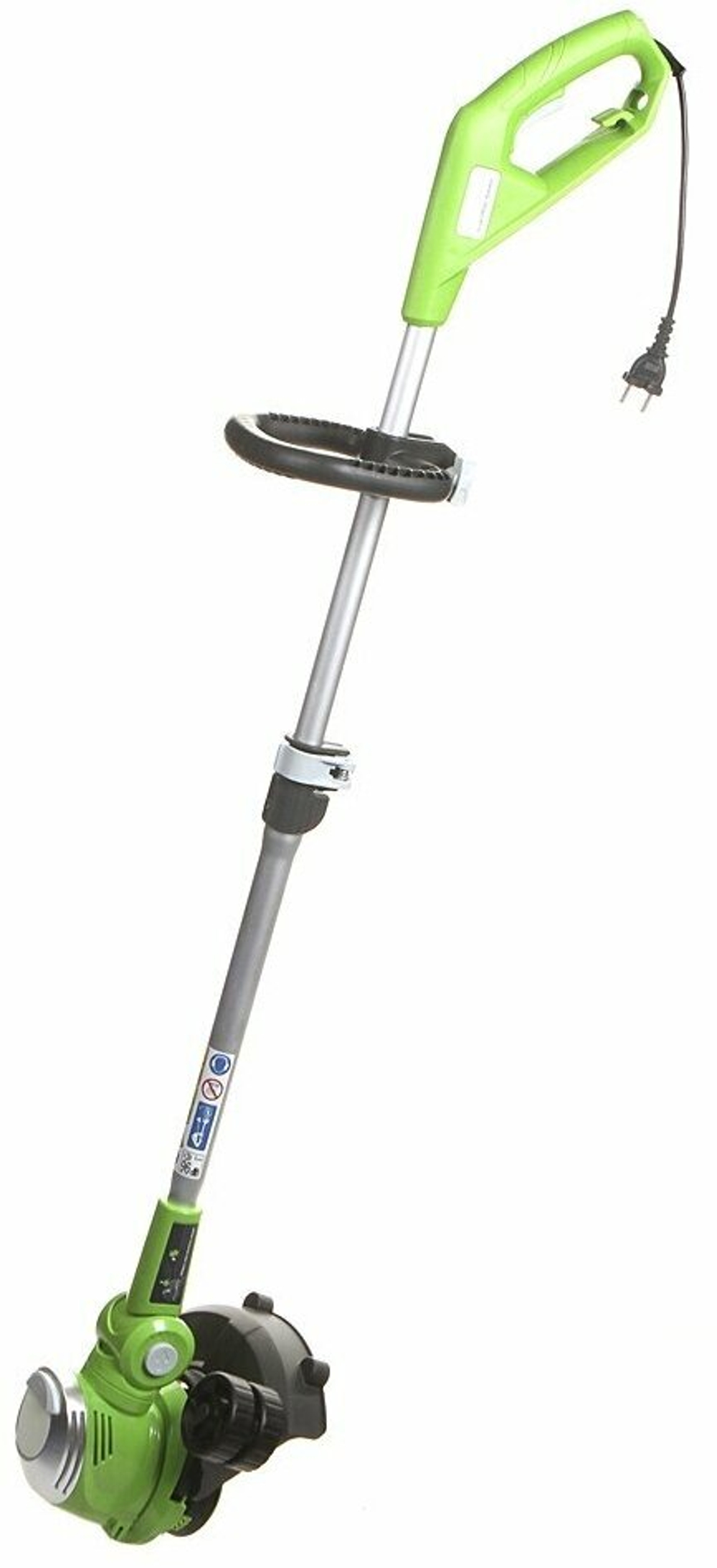 Триммер электро Greenworks 21217 нижний двигатель 500Вт леска 1.6мм 33см 21217