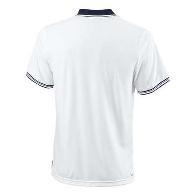 Мужское теннисное поло Wilson Polo Men - Dark Blue, White