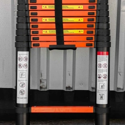 Лестница телескопическая алюм. бытовая 3.5м (12 ступ.) ISMA ISMA-UP350