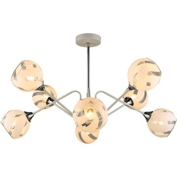 Люстра потолочная Reluce E27 04897-0.3-08 WT+CH