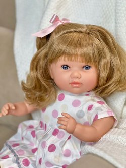 Кукла Berbesa мягконабивная 42см SANDRA в пакете (4418K)