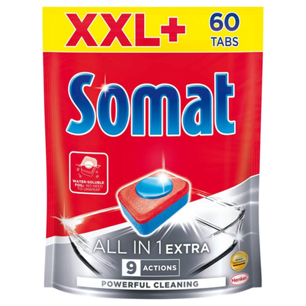Таблетки для посудомоечных машин Somat 60 шт