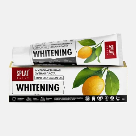 Зубная паста Splat Daily Whitening отбеливающая 100г