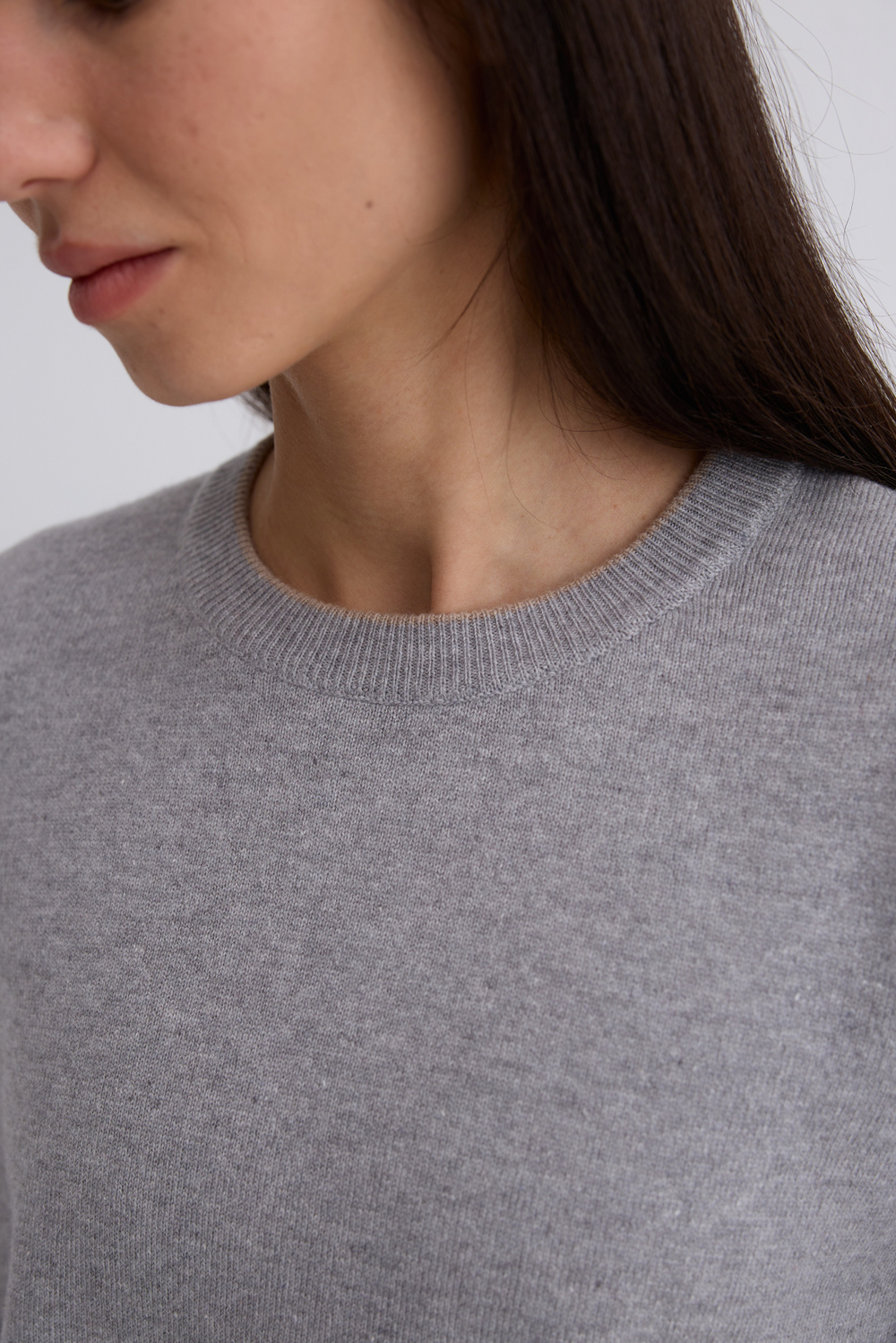 Джемпер Марта из кашемира, шёлка и мериноса