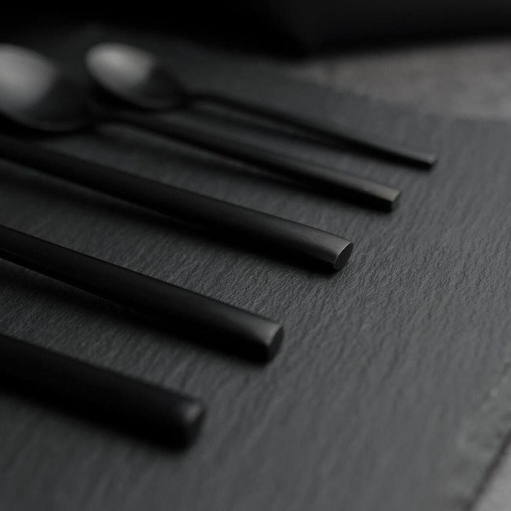 Вилка столовая 19 см Black Sapporo P.L. - Davinci [12]