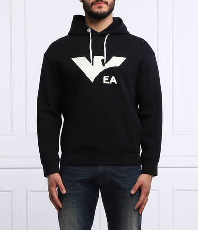 Худи Emporio Armani - темно-синий(3L1MCS 1JHSZ)