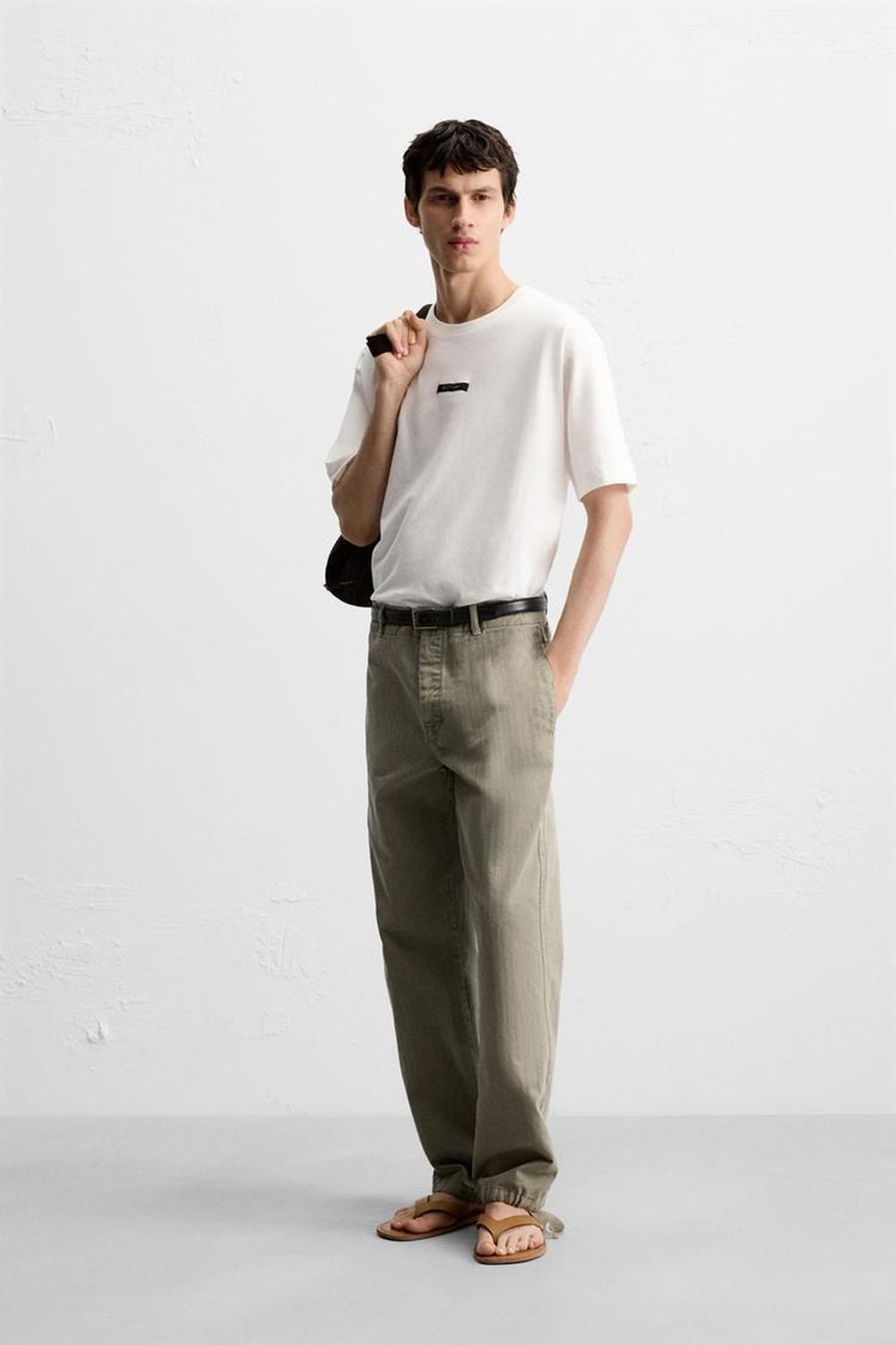 ZARA ФУТБОЛКА С ПРИНТОМ «КЛУБНИКА», БЕЛЫЙ