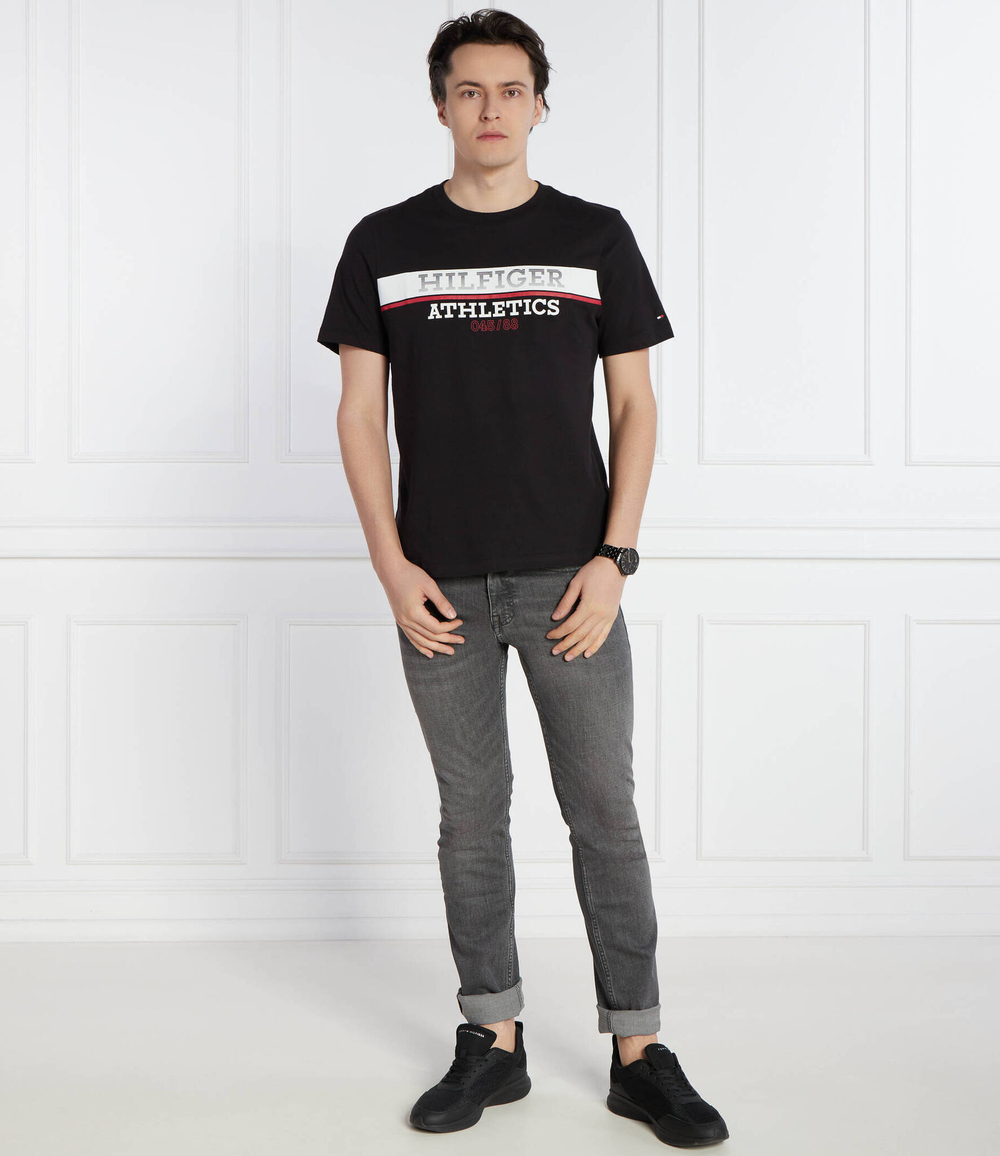 Футболка Tommy Hilfiger - черный(MW0MW34376)