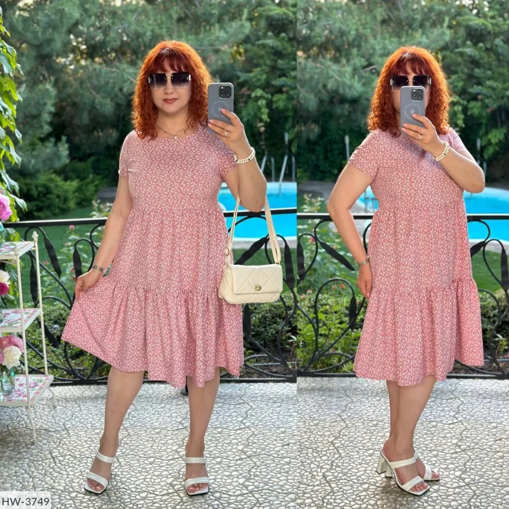 Платье HW-3748 Фабрика Моды