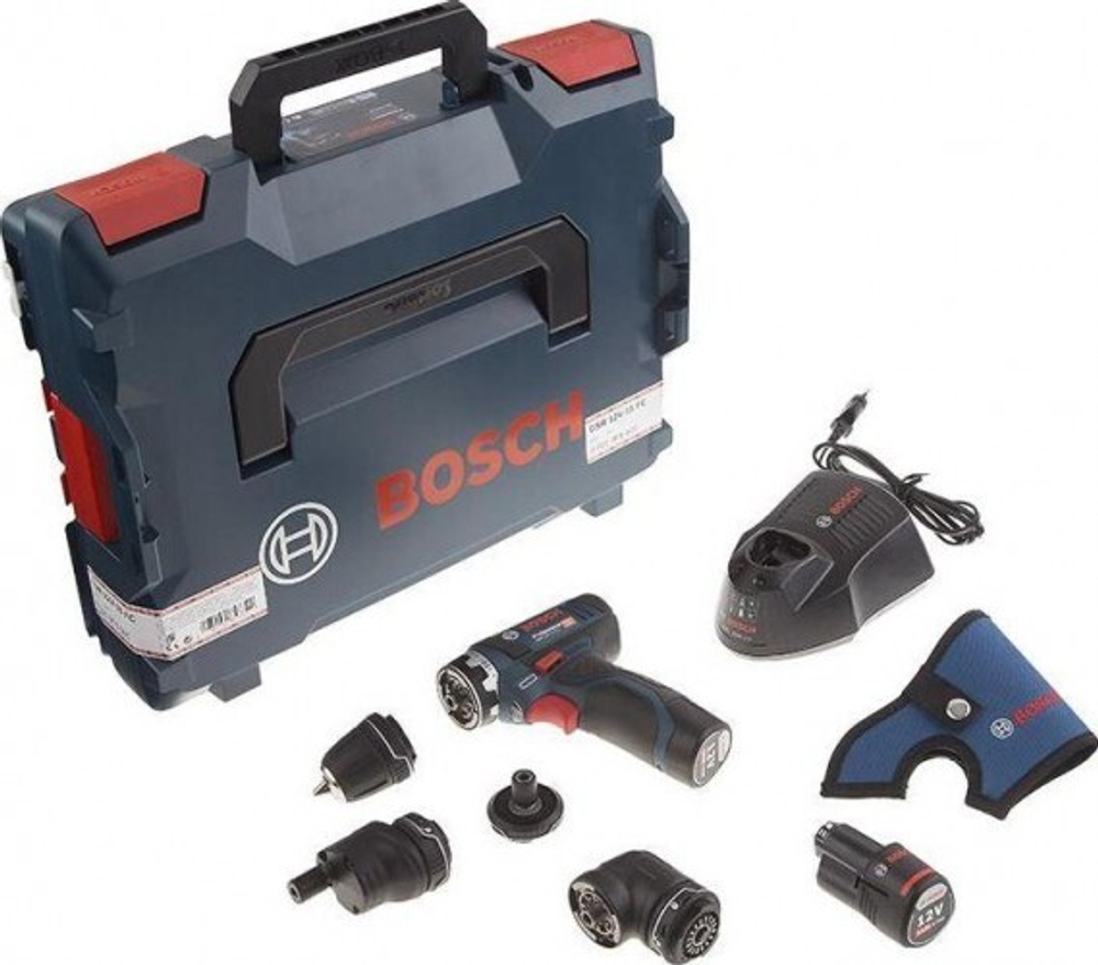 Аккумуляторная дрель-шуруповерт BOSCH GSR 12V-15 FC Set 06019F6000