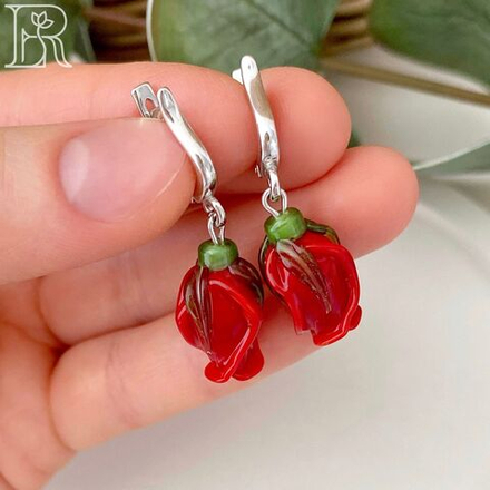 Серьги Риса