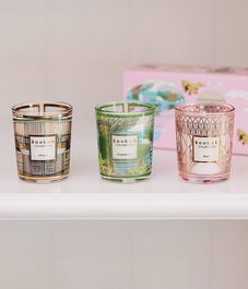 Singapore-Athens-Paris, набор свечей trio travel, Baobab Collection