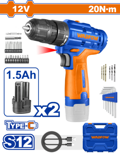 Литий-ионная аккумуляторный шуруповерт