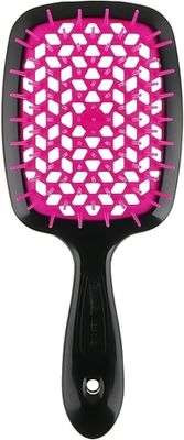 Расческа для волос JANEKE SuperBrush The Original Черно-Фиолетовый