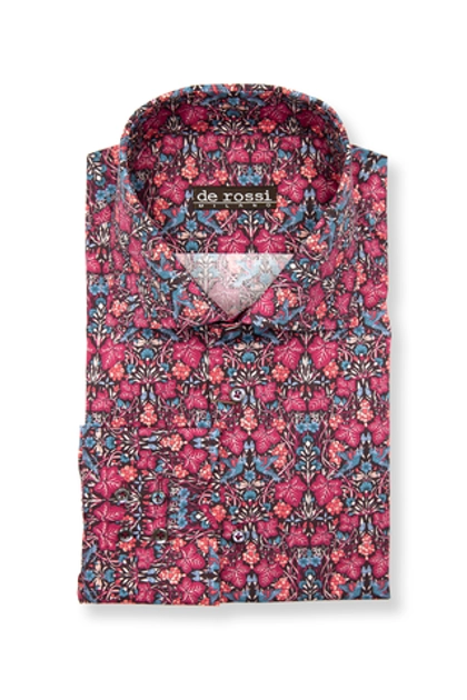 Рубашка с принтом "Дрозды в винограднике"