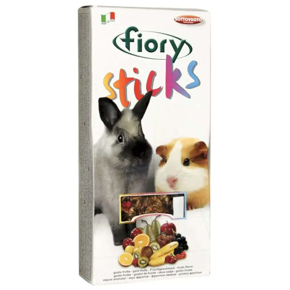 Fiory палочки для кроликов и морских свинок sticks с фруктами 2х50 г (34009)