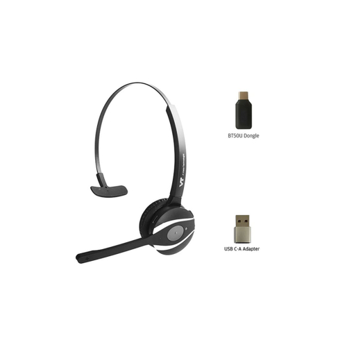 Головная гарнитура VT VT9200, Моно, HD звук, 30м Bluetooth, USB Type-C Dongle