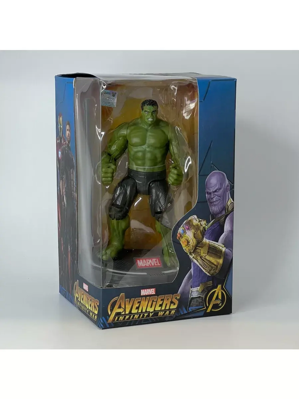 Фигурка игрушка Халк Марвел Супергерои ZD Toys 1606-14 свет