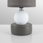 8182/1T MODERNI LN25 000 коричневый, керамика/текстиль Настольная лампа E14 1*40W 220V LALANA