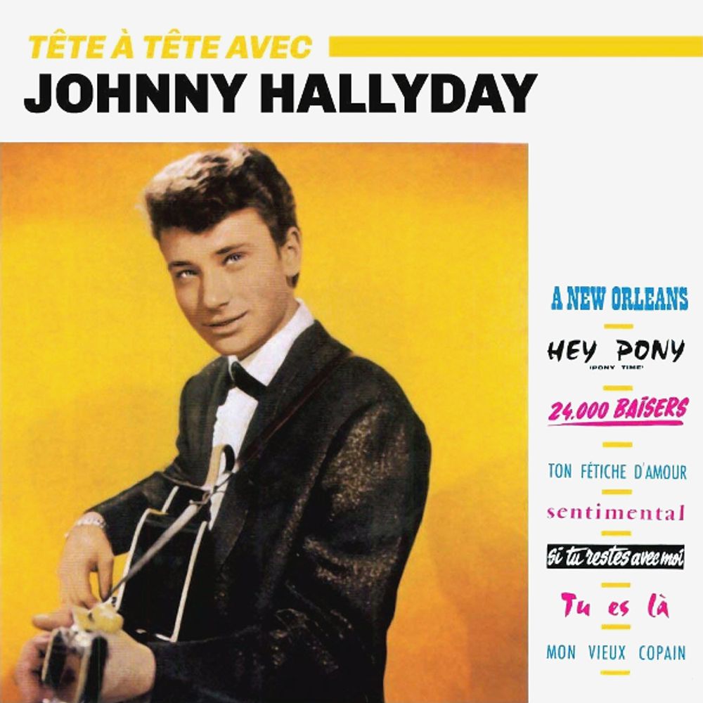 Johnny Hallyday / Tete A Tete Avec Johnny Hallyday (LP)