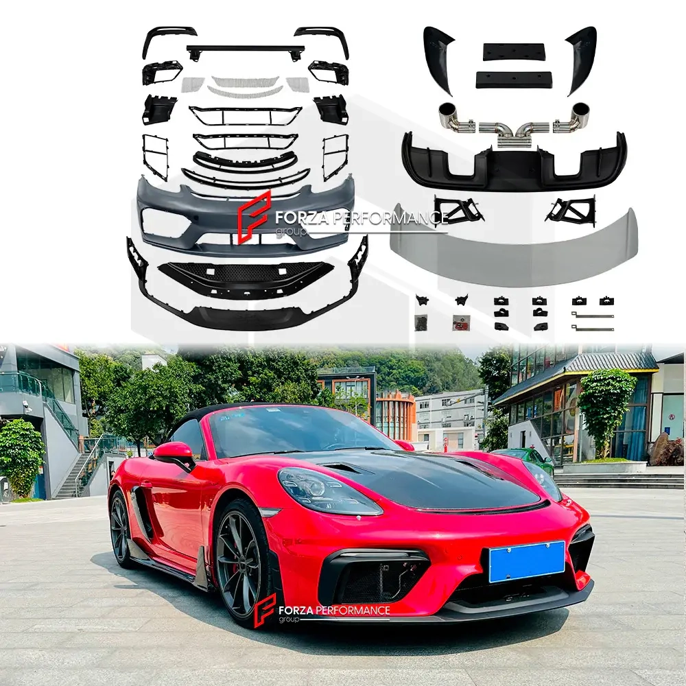 Обвес переделка в GT4 для Porsche 718 982 Boxster/Cayman 2016+ Порше