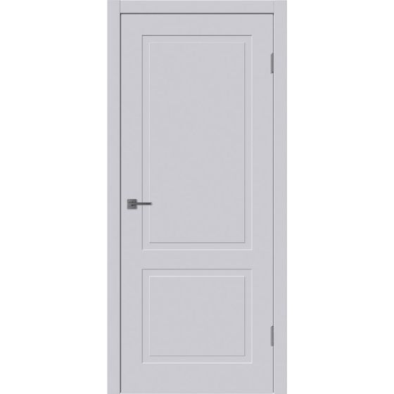 Купить Межкомнатная дверь эмаль VFD Flat 2 Pro Cotton серая глухая