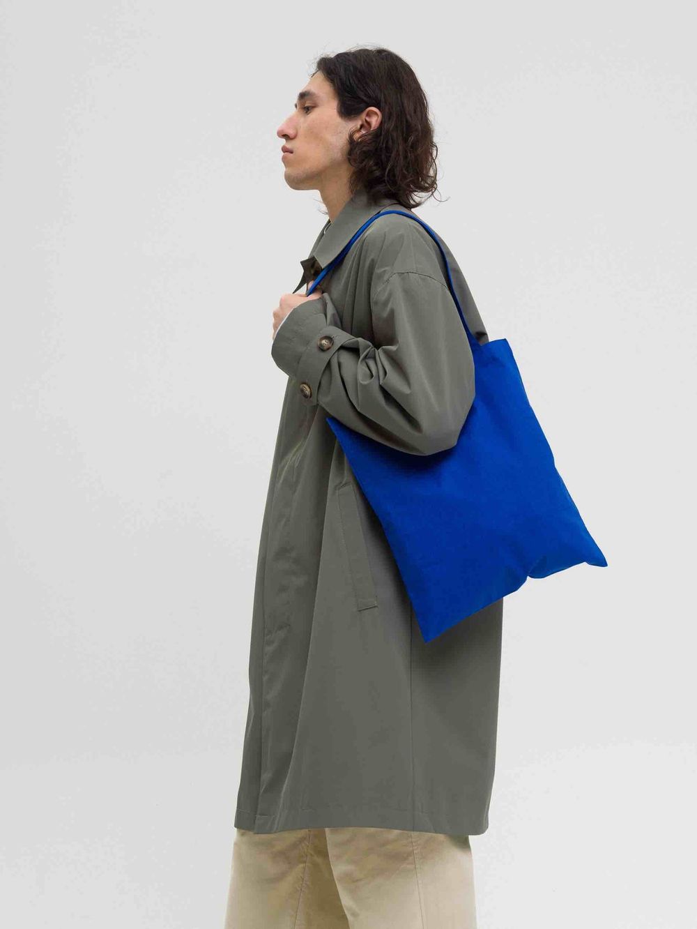 Купить Шоппер FOS Плотный Синий Шоппер FOS Плотный Синий