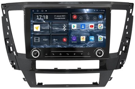 Магнитола для Mitsubishi Pajero Sport 3 2020-2024, Montero Sport - Redpower K 426 (крутилки+кнопки) Android 10, ТОП процессор, Hi-Fi звук, 6Гб+128Гб, CarPlay, SIM-слот