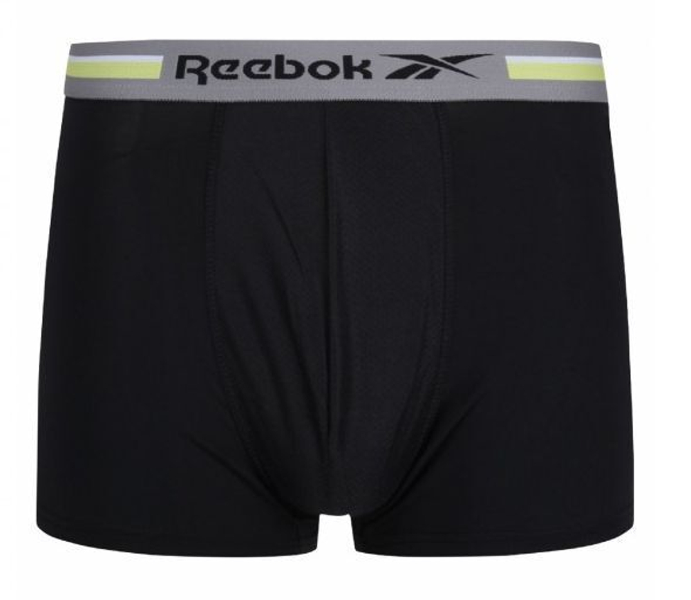 Мужские спортивные боксеры Reebok Short Sports Trunk Phineas 3P - черный