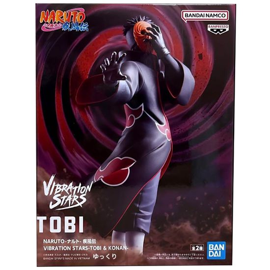 Фигурка Аниме Наруто Naruto Tobi Тоби 13см / Фигурка Banpresto по мотивам аниме "Наруто", Тоби