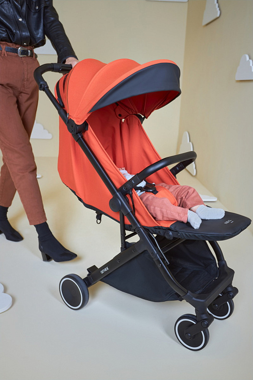 Детская прогулочная коляска Anex AIR-X Ax-01 terracotta