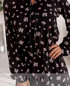 Платье 2117-лавандовый-цветок Minova