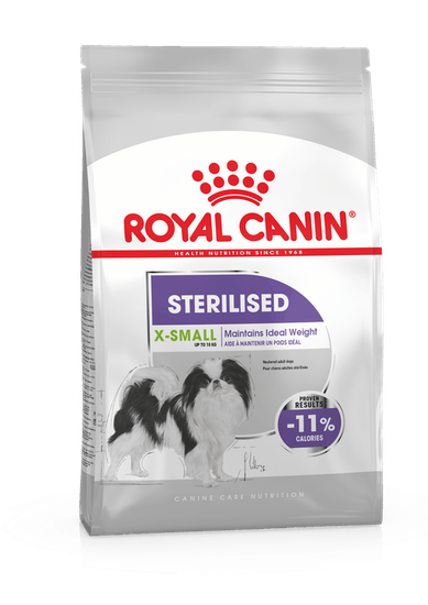 Royal Canin X-Small Sterillised Adult для взрослых стерилизованных собак миниатюрных пород