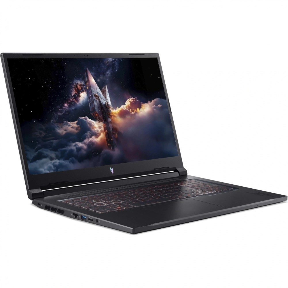 Ноутбук Acer Nitro V 17 AI ANV17-41-R6A6 AMD Ryzen 7 260/16Gb/SSD1Tb/RTX5060 8Gb (95W)/17.3"/IPS/FHD/1920x1080/144Hz/NoOS/Black/3.1kg (NH.QYVCD.005)