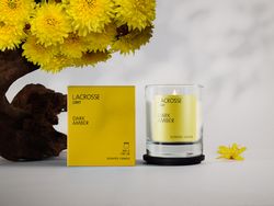 Свеча ароматическая Lacrosse, Dark Amber, 40 ч