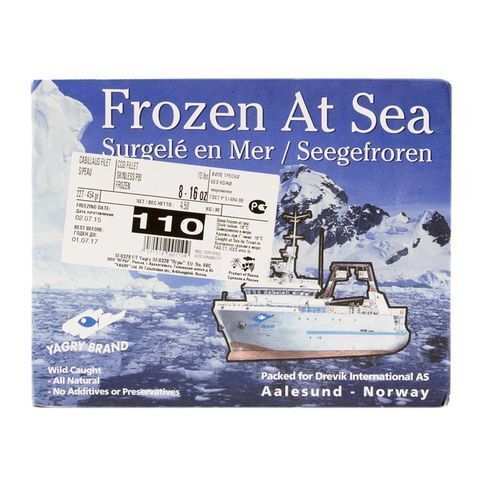 Филе пикши без шкуры Ягры , экспорт, 4,5 кг