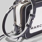 СУМКА MARC JACOBS THE COLORBLOCKED MINI BOX White Black