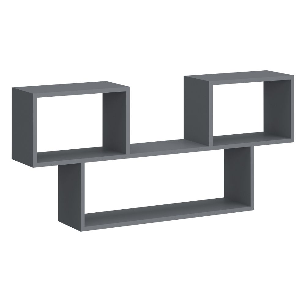 Полка навесная 6 Дублин (графит), МФ 1+1, г. Уфа