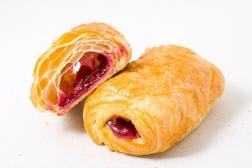 Слойка с малиной, 90 гр, 50 шт./кор