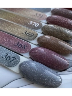 ElliS Disko 367 светоотражающий гель-лак,10мл